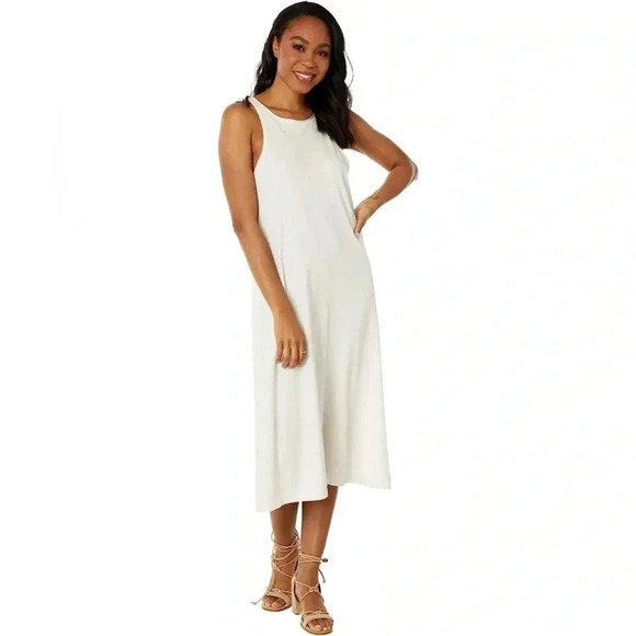 Madewell Dresses & Skirts - NWT Madewell Softfade Cotton Cover-Up Tank Dress White Minimalist Style #NF570